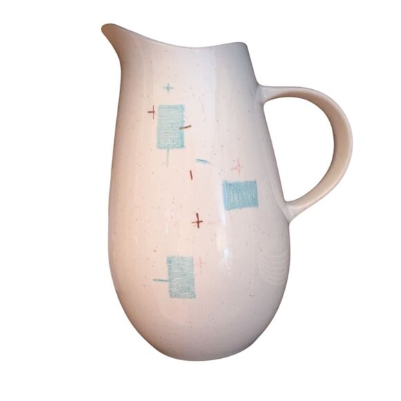 Vernon's Other - Mid-Century Vernons "Heavenly Days" Ceramic Pitcher juice